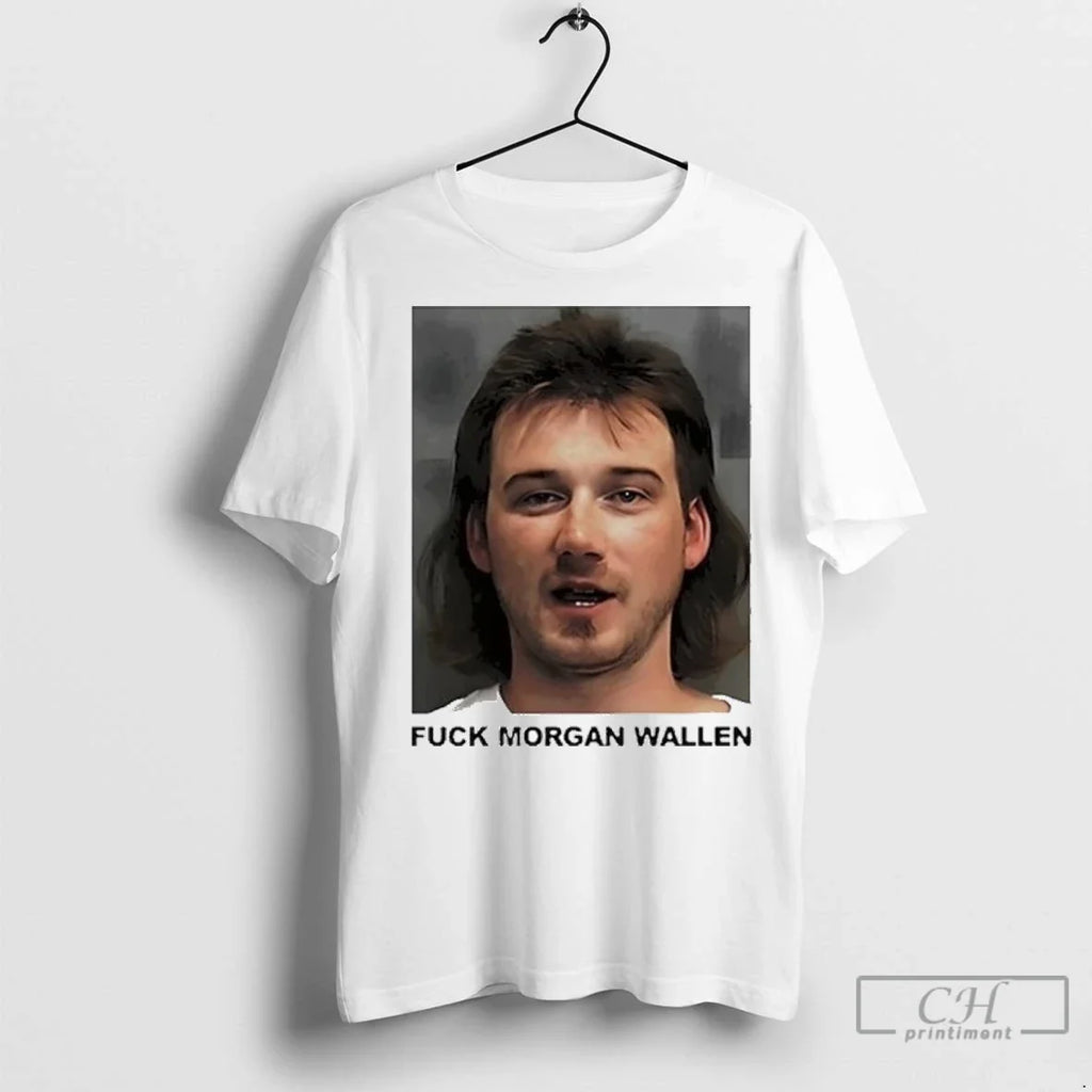 Fck Morgan Wallen Photo - Adult & Kids T-Shirts, Sweatshirts & Hoodies apparel design preview 1