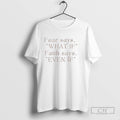 Fear Says What If Faith Even - Adult & Kids T-Shirts, Sweatshirts & Hoodies apparel design preview 1