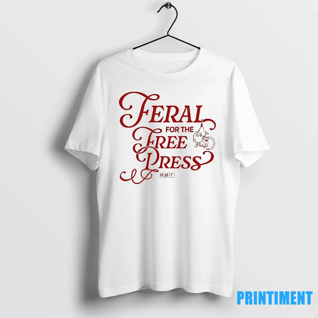 Feral Free For The Press Sweater - Adult & Kids T-Shirts, Sweatshirts & Hoodies apparel design preview 1