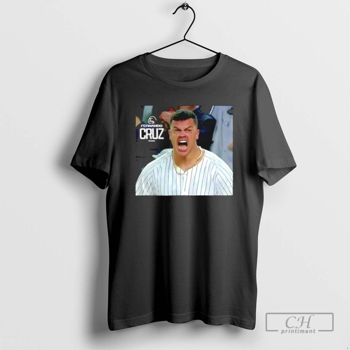 Fernando Cruz Hype New York Yankees Photo - Adult & Kids T-Shirts, Sweatshirts & Hoodies apparel design preview 1