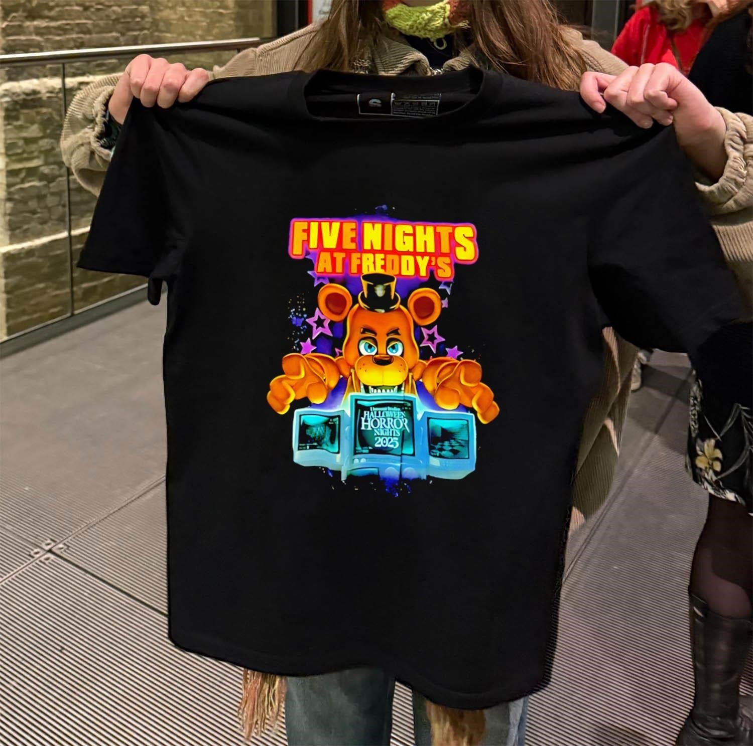 Five Nights At Freddy_s Halloween Horror 2025 Video - Adult & Kids T-Shirts, Sweatshirts & Hoodies apparel design preview 2