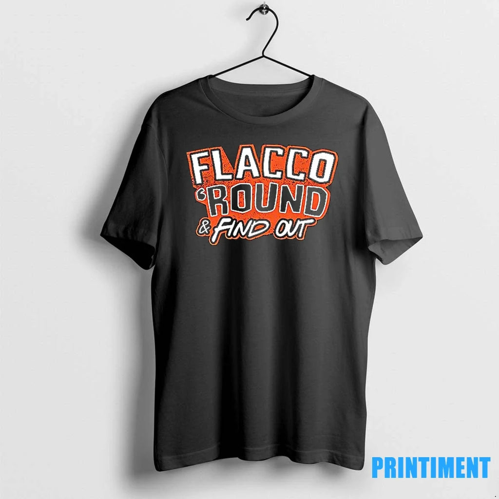 Flacco Round And Find Out Orange Style Sweater - Adult & Kids T-Shirts, Sweatshirts & Hoodies apparel design preview 1
