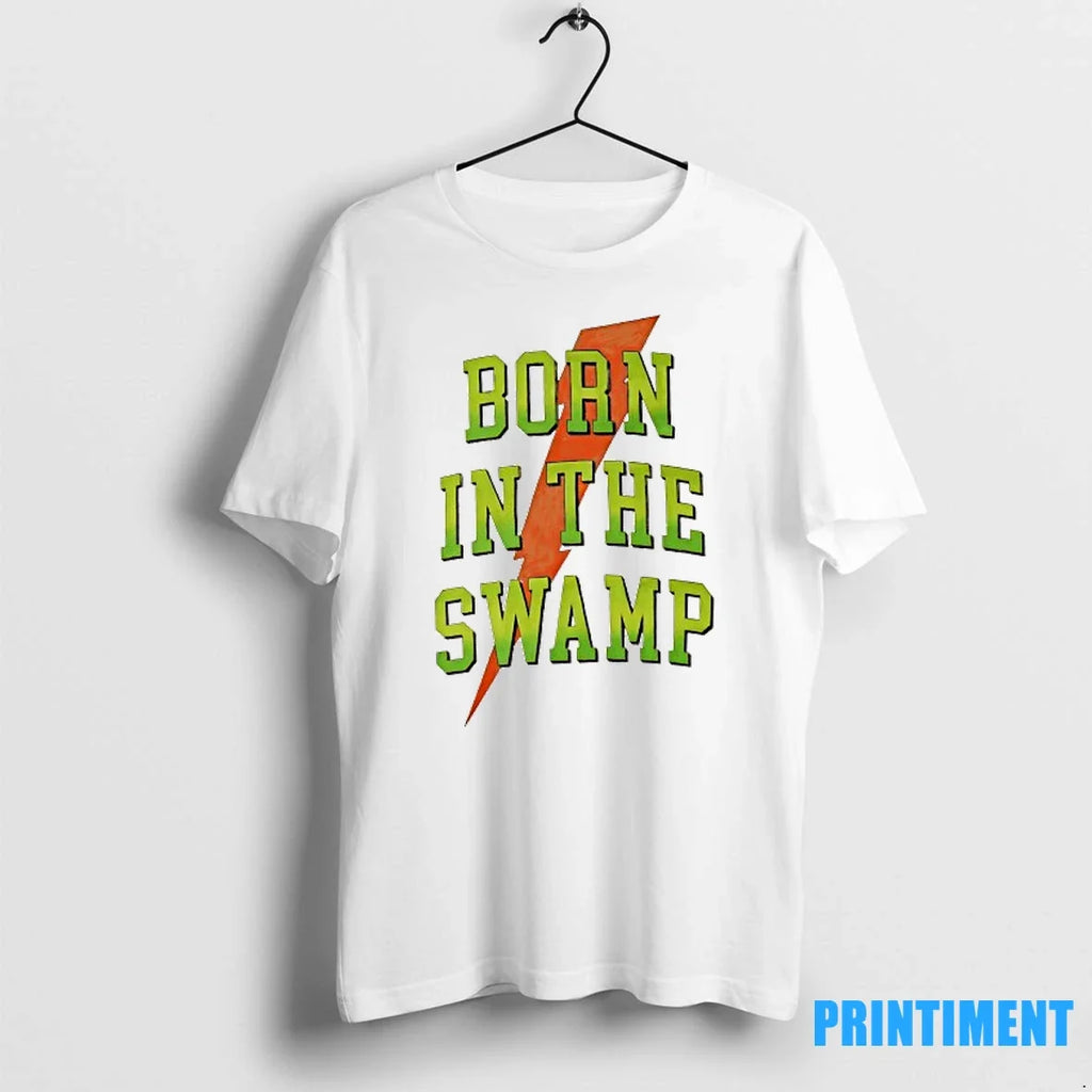 Florida Gators Born In The Swamp Lightning Sweater - Adult & Kids T-Shirts, Sweatshirts & Hoodies apparel design preview 1