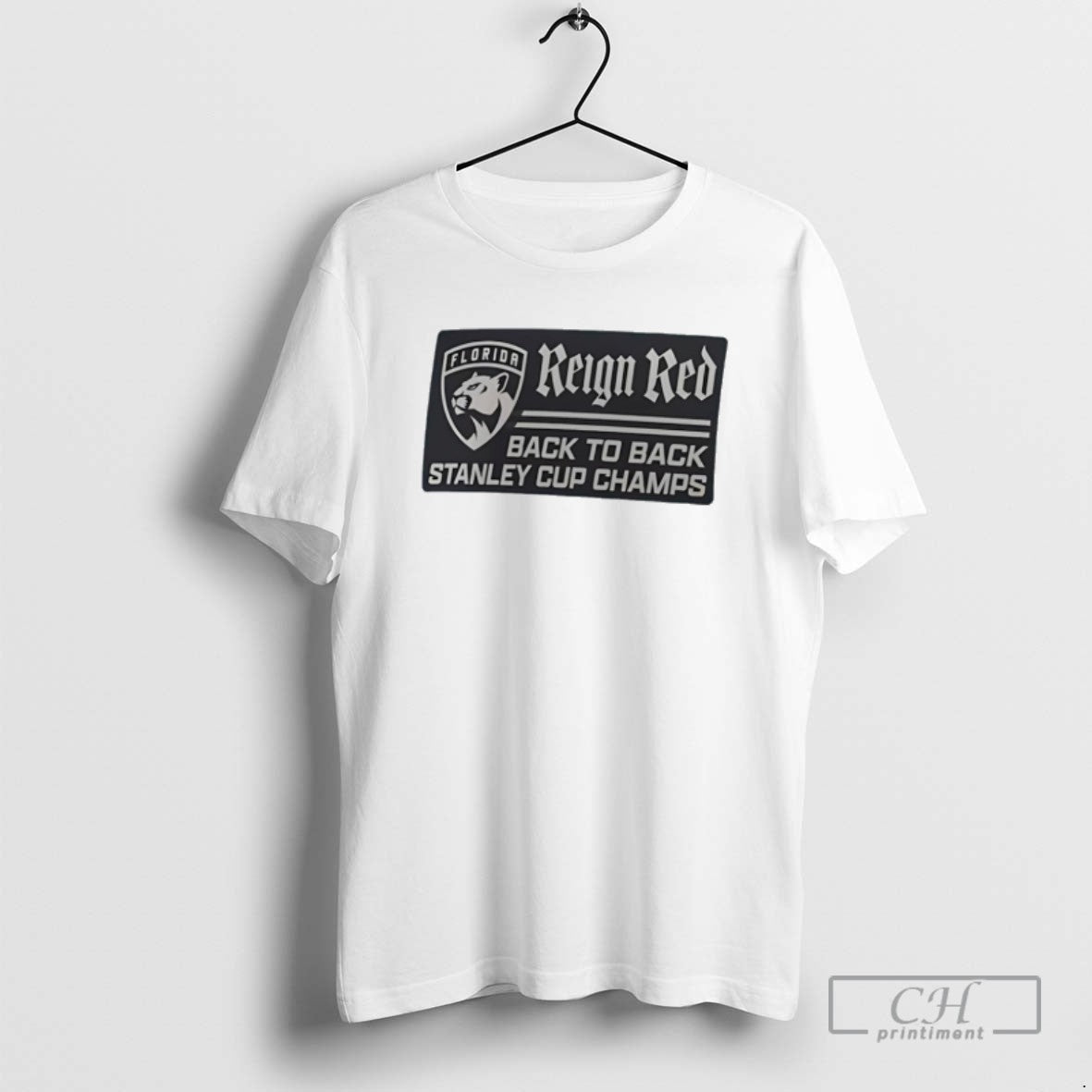 Florida Panthers Back To Stanley Cup Champions Reign - Adult & Kids T-Shirts, Sweatshirts & Hoodies apparel design preview 1