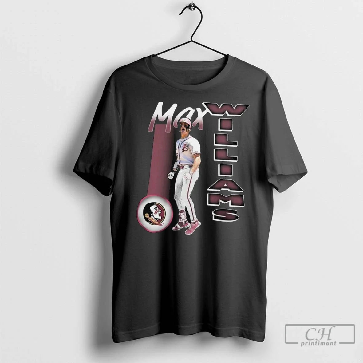 Florida State Seminoles Merch Fsu Baseball Max - Adult & Kids T-Shirts, Sweatshirts & Hoodies apparel design preview 1