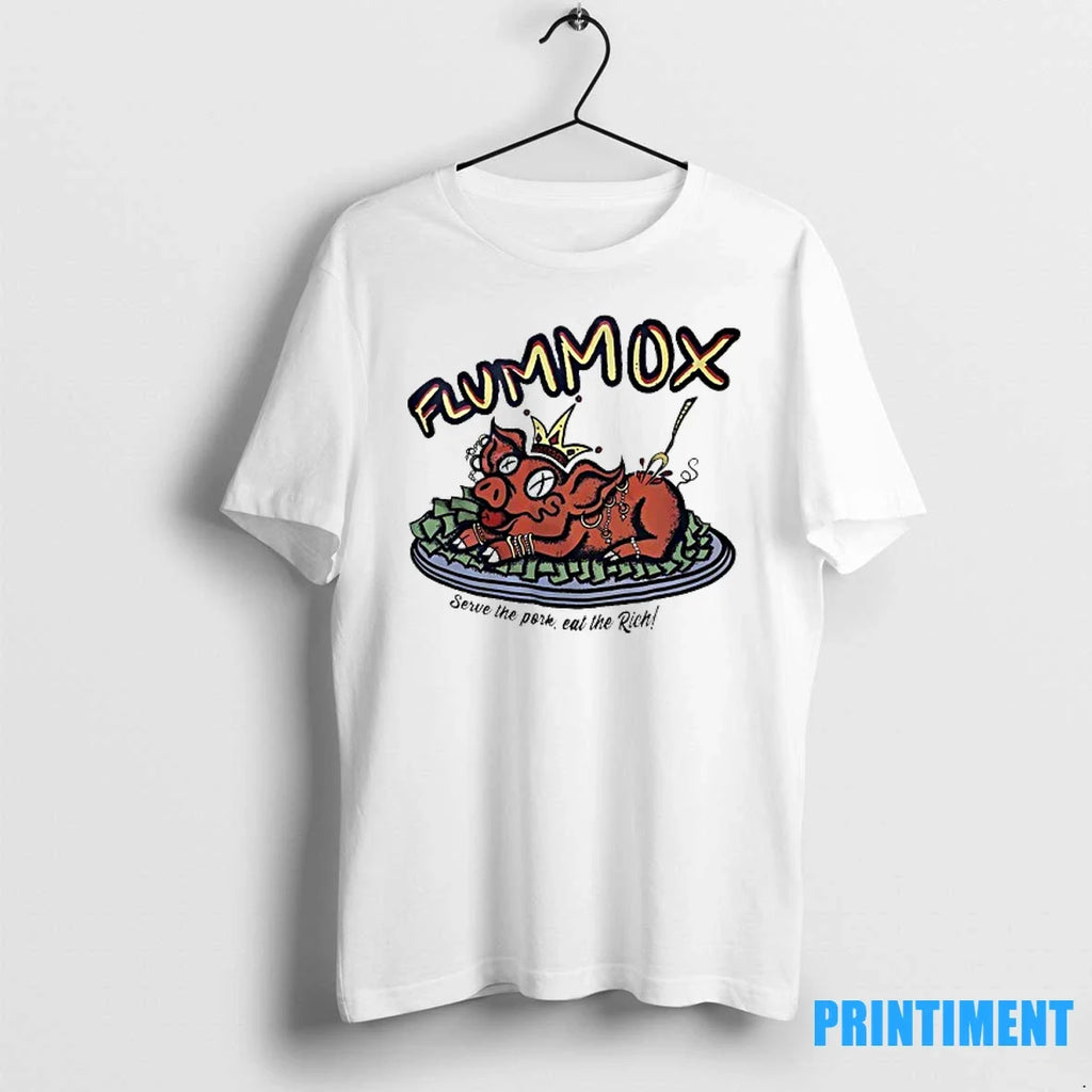 Flummox Serve The Pork Eat Rich Sweater - Adult & Kids T-Shirts, Sweatshirts & Hoodies apparel design preview 1