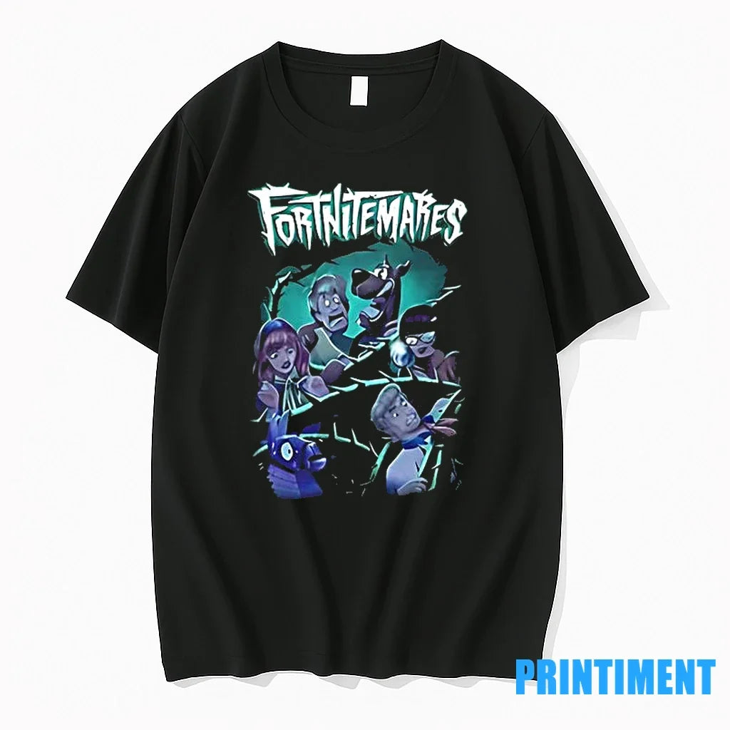 Fortnitemares Scooby Doo Sweater - Adult & Kids T-Shirts, Sweatshirts & Hoodies apparel design preview 1