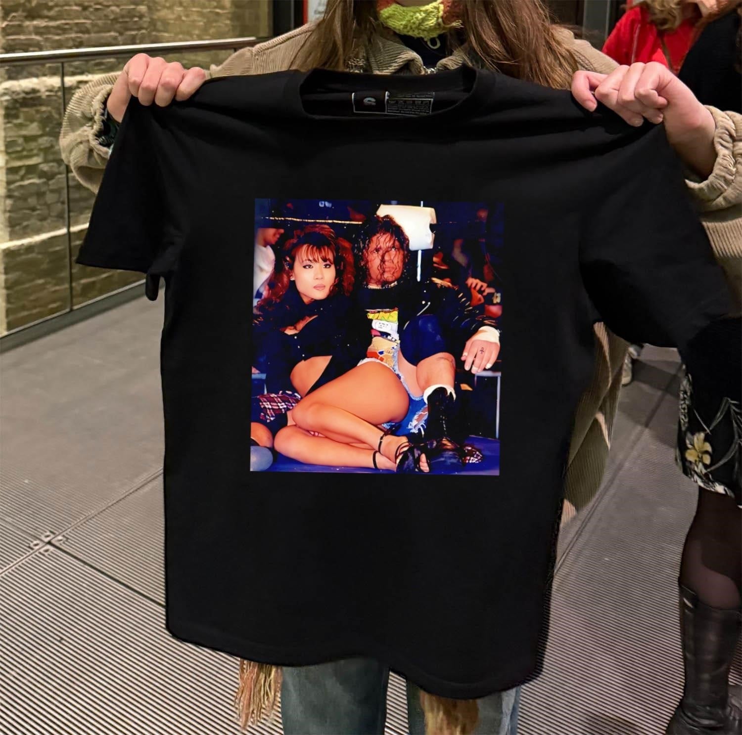Francine Rakki And Raven Wrestling - Adult & Kids T-Shirts, Sweatshirts & Hoodies apparel design preview 2