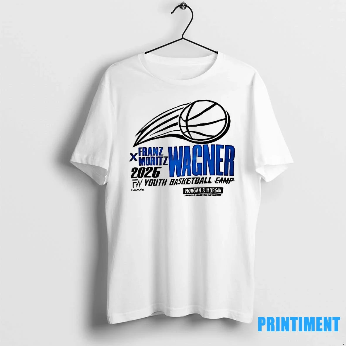 Franz Moritz Wagner 2025 Youth Basketball Camp - Adult & Kids T-Shirts, Sweatshirts & Hoodies apparel design preview 1