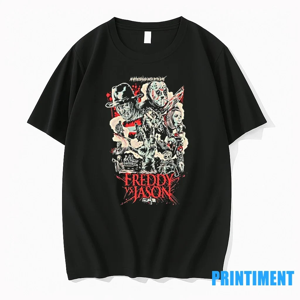 Freddy Krueger And Jason Voorhees He May Get The - Adult & Kids T-Shirts, Sweatshirts & Hoodies apparel design preview 1