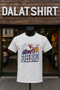 Free Bird Eagle Patriot American Flag Electric Guitar - Adult & Kids T-Shirts, Sweatshirts & Hoodies apparel design preview 1