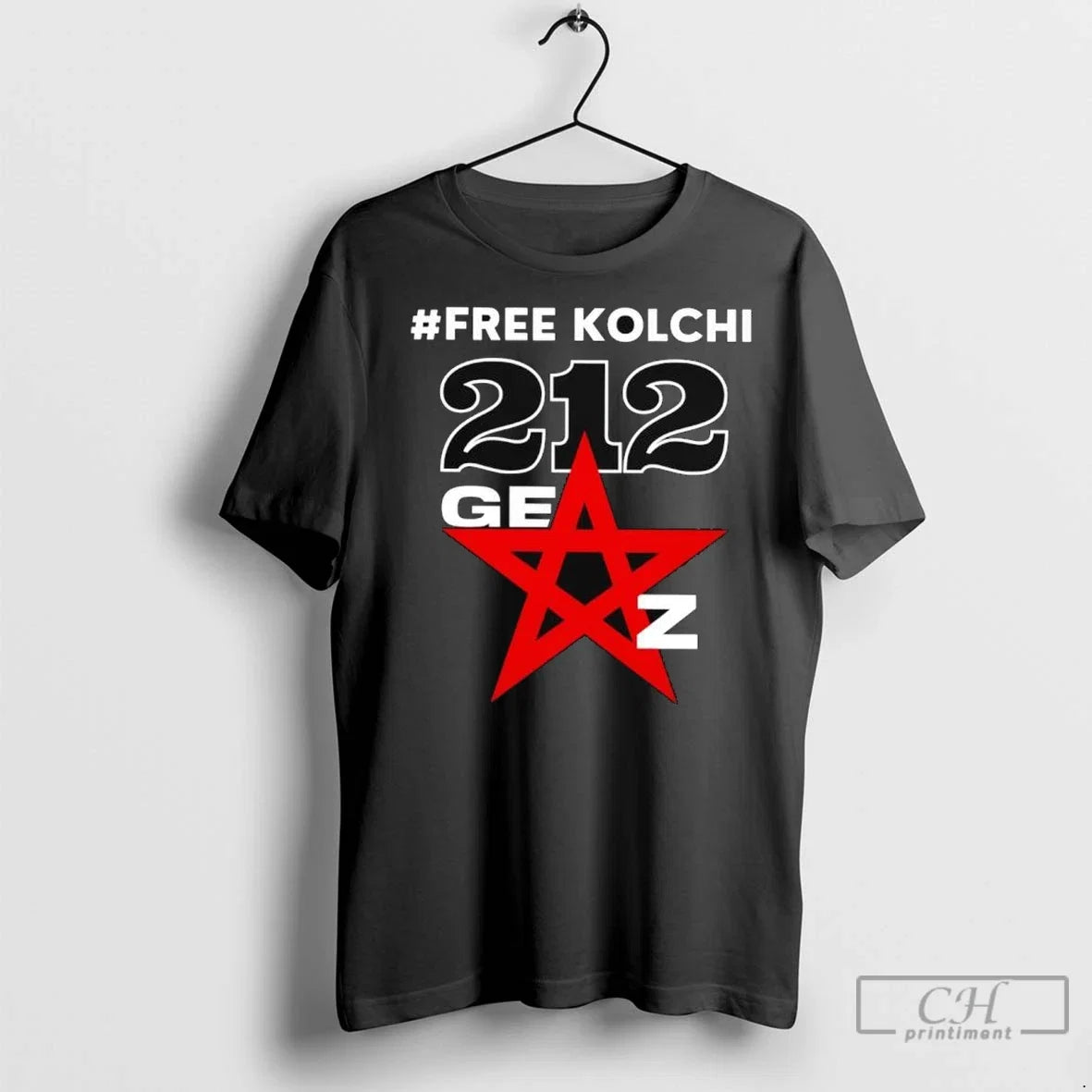 Free Kolchi 212 Gez - Adult & Kids T-Shirts, Sweatshirts & Hoodies apparel design preview 1
