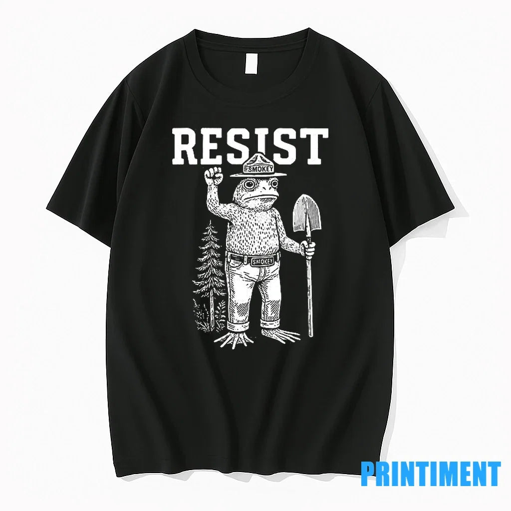 Free Portland Frog Resist Hat Smokey Sweater - Adult & Kids T-Shirts, Sweatshirts & Hoodies apparel design preview 1