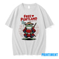 Free Portland Samurai Frogs Resist Sweater - Adult & Kids T-Shirts, Sweatshirts & Hoodies apparel design preview 1