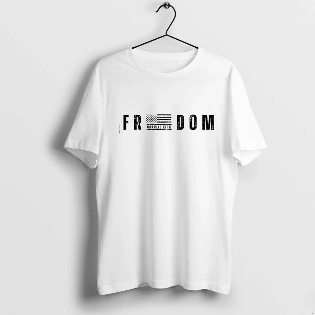 Freedom Charlie Kirk Pray For Make America Great - Adult & Kids T-Shirts, Sweatshirts & Hoodies apparel design preview 1