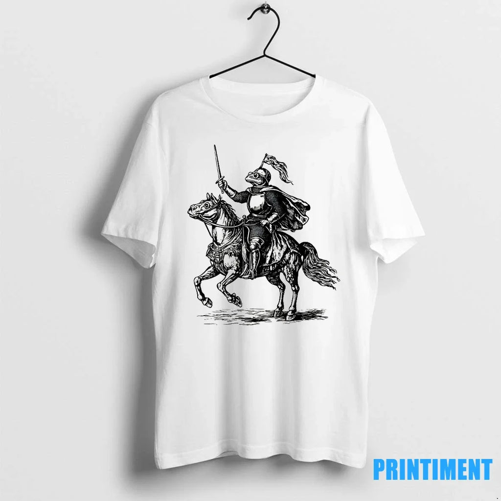Frog Knight Protest Resist Graphic Sweater - Adult & Kids T-Shirts, Sweatshirts & Hoodies apparel design preview 1