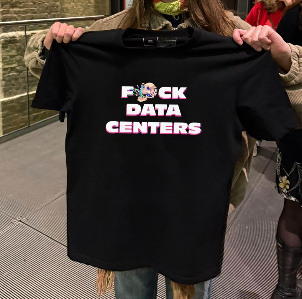 Fuck Data Centers Skull Head - Adult & Kids T-Shirts, Sweatshirts & Hoodies apparel design preview 2