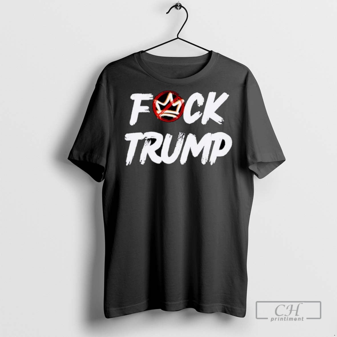 Fuck Trump Anti Donald Ornaments - Adult & Kids T-Shirts, Sweatshirts & Hoodies apparel design preview 1