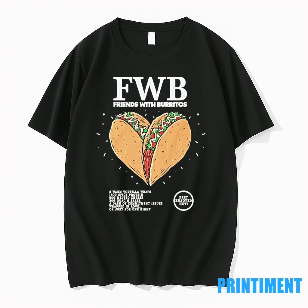 Fwb Friend With Burritos Best Enjoy Hot Sweater - Adult & Kids T-Shirts, Sweatshirts & Hoodies apparel design preview 1