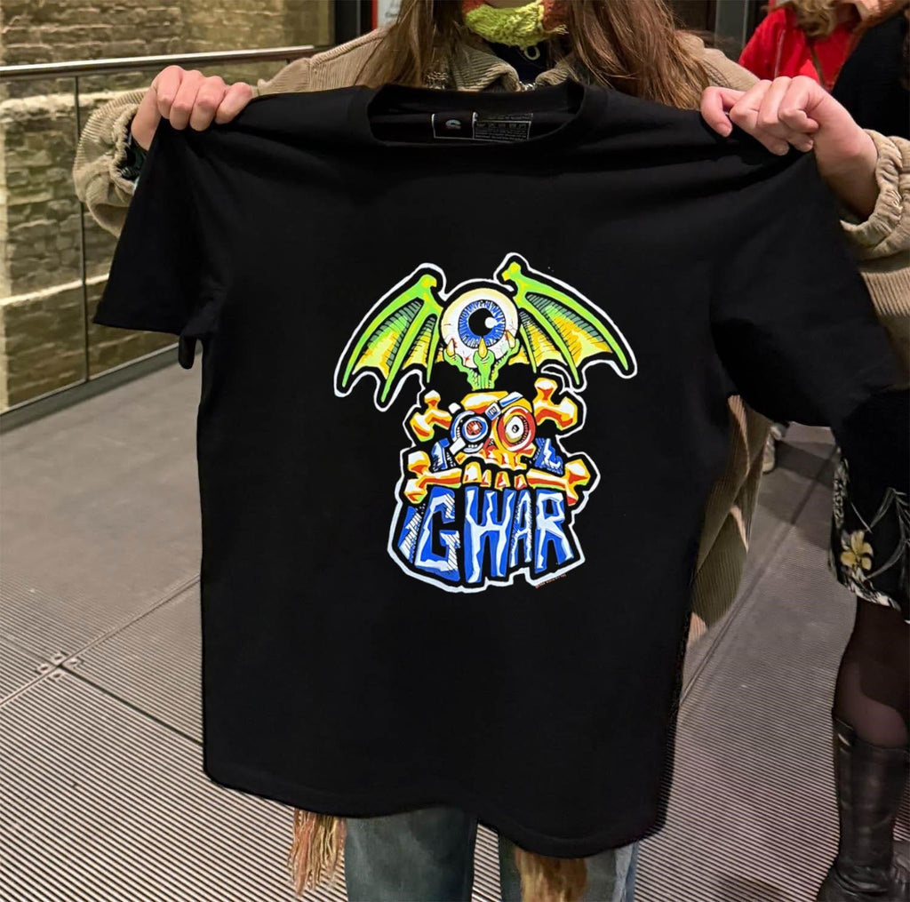 GWAR Flying Eyeball Skull Punk Rock Band - Adult & Kids T-Shirts, Sweatshirts & Hoodies apparel design preview 2