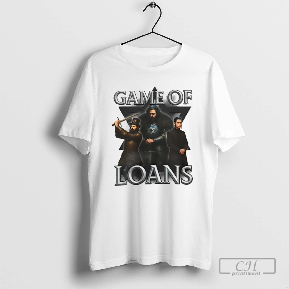 Game Of Loans Jew Graphic - Adult & Kids T-Shirts, Sweatshirts & Hoodies apparel design preview 1