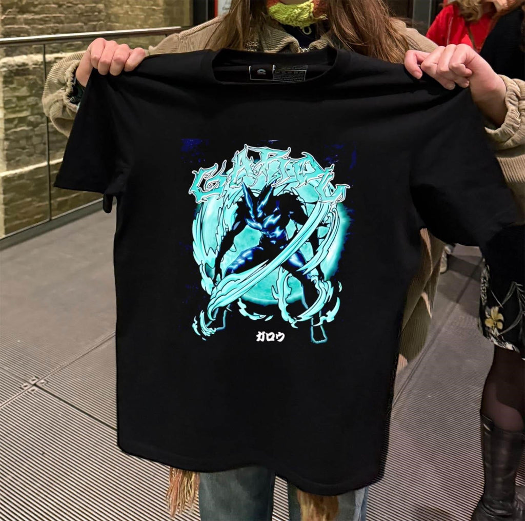 Garou Cosmic Fear Mode One Punch Man Monster Form - Adult & Kids T-Shirts, Sweatshirts & Hoodies apparel design preview 2