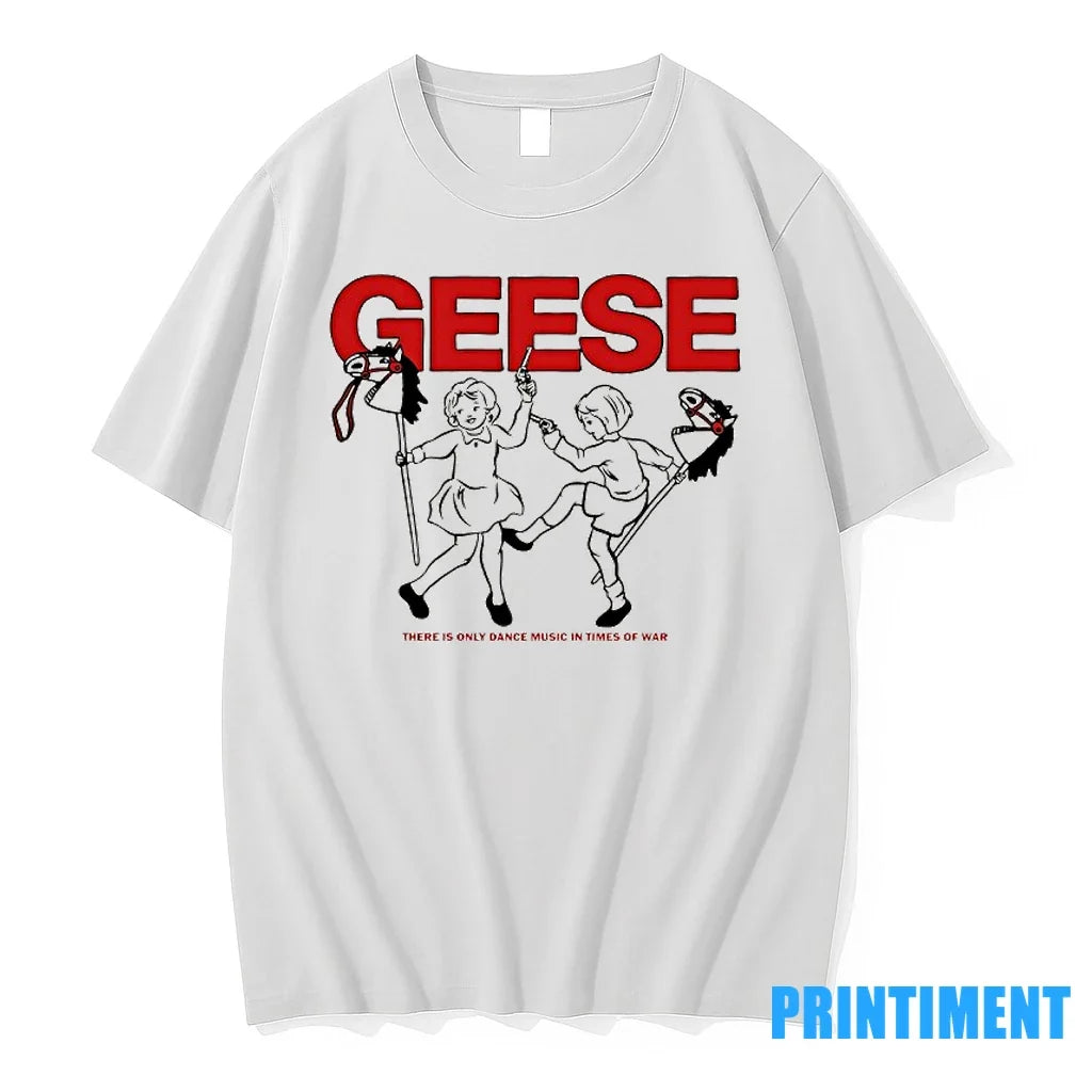 Geese 100 Horses There Is Only Dance Music In Times - Adult & Kids T-Shirts, Sweatshirts & Hoodies apparel design preview 1