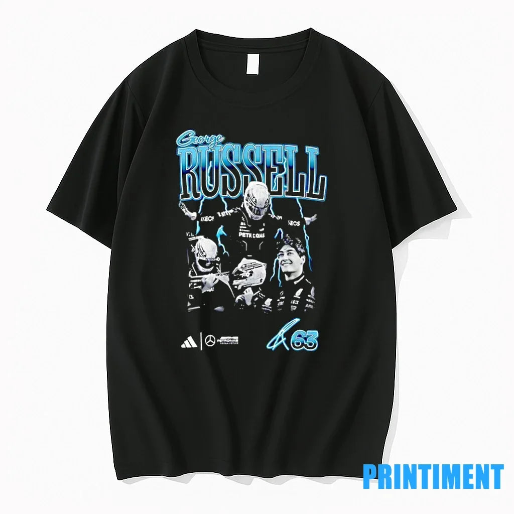 George Russell Mercedes Amg Petronas F1 Team - Adult & Kids T-Shirts, Sweatshirts & Hoodies apparel design preview 1
