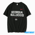 Georgia Bulldogs 2025 Courtside Basketball - Adult & Kids T-Shirts, Sweatshirts & Hoodies apparel design preview 1