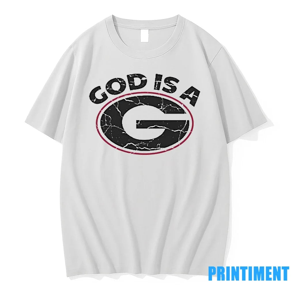 Georgia Bulldogs God Is A G Sweater - Adult & Kids T-Shirts, Sweatshirts & Hoodies apparel design preview 1
