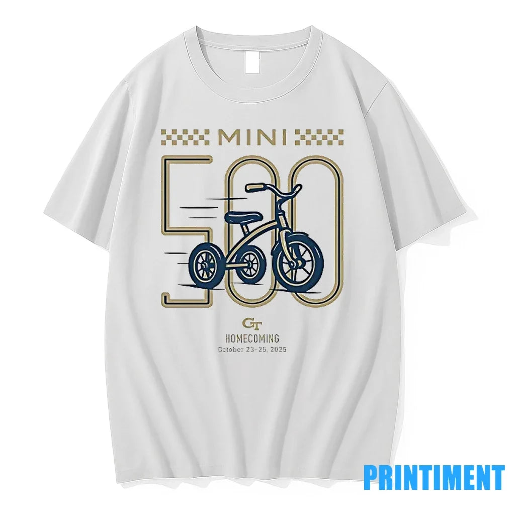 Georgia Tech Mini 500 Homecoming 2025 Sweater - Adult & Kids T-Shirts, Sweatshirts & Hoodies apparel design preview 1