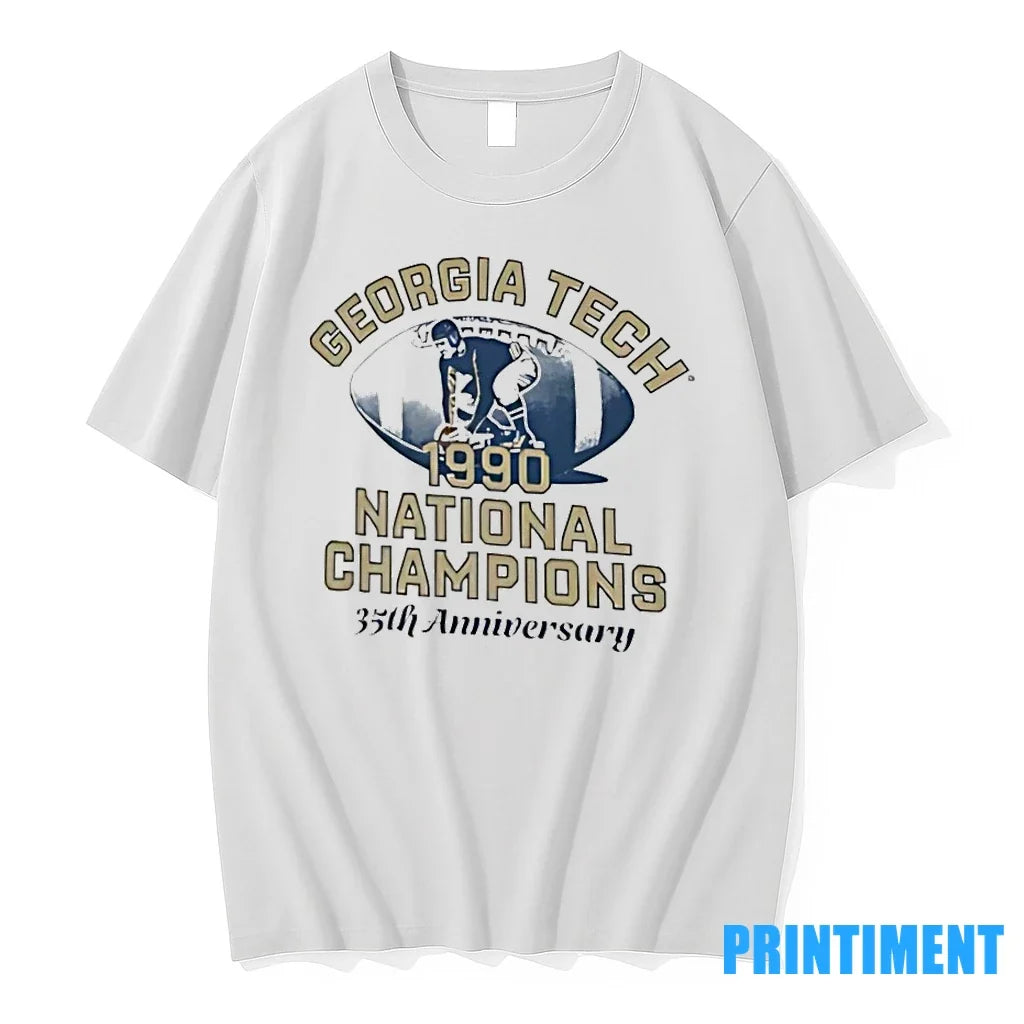 Georgia Tech Yellow Jackets 1990 National Champs - Adult & Kids T-Shirts, Sweatshirts & Hoodies apparel design preview 1