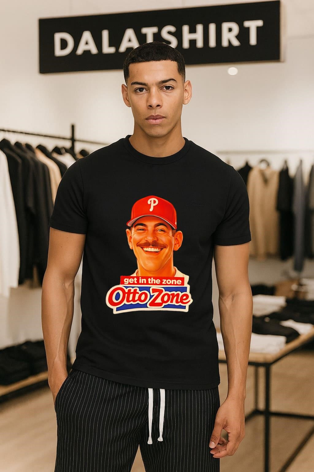 Get In The Zone Otto Baseball Man - Adult & Kids T-Shirts, Sweatshirts & Hoodies apparel design preview 1