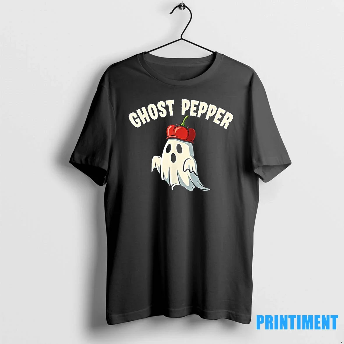 Ghost Pepper Spicy Food Halloween Pun Sweater - Adult & Kids T-Shirts, Sweatshirts & Hoodies apparel design preview 1