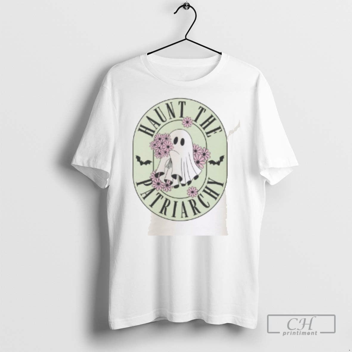 Ghost Haunt The Patriarchy - Adult & Kids T-Shirts, Sweatshirts & Hoodies apparel design preview 1