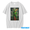 Giant Frog Hero Over Portland Sweater - Adult & Kids T-Shirts, Sweatshirts & Hoodies apparel design preview 1