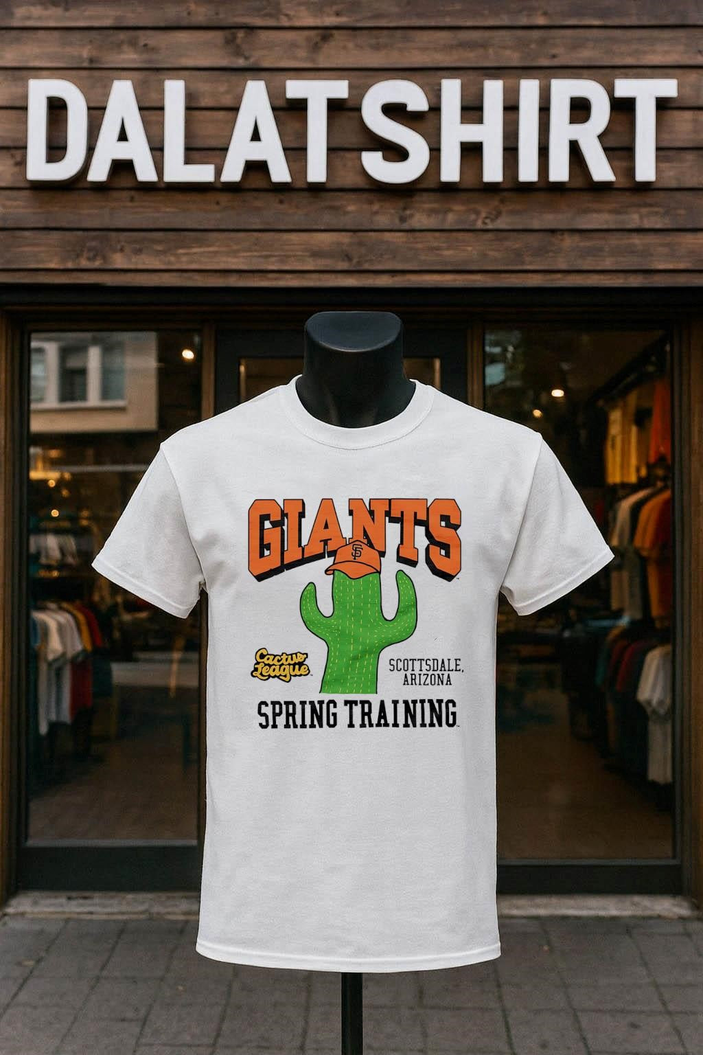 Giants Scottsdale Arizona Spring Training Cactus Hat - Adult & Kids T-Shirts, Sweatshirts & Hoodies apparel design preview 1