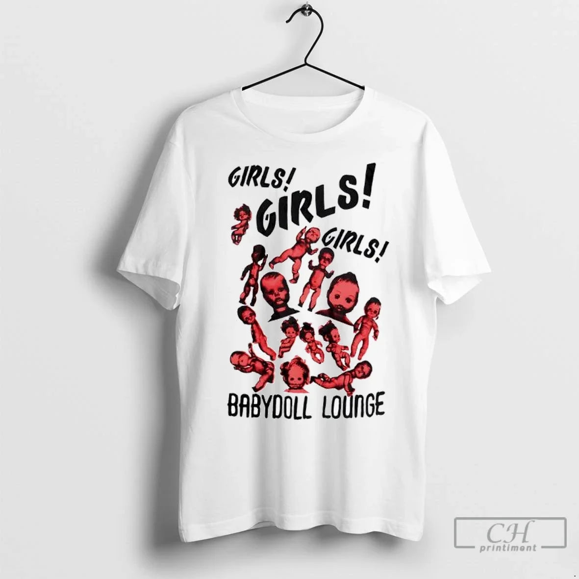 Girls Baby Doll Lounge - Adult & Kids T-Shirts, Sweatshirts & Hoodies apparel design preview 1