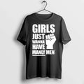 Girls Just Wanna Have Manly Men Sweater - Adult & Kids T-Shirts, Sweatshirts & Hoodies apparel design preview 1