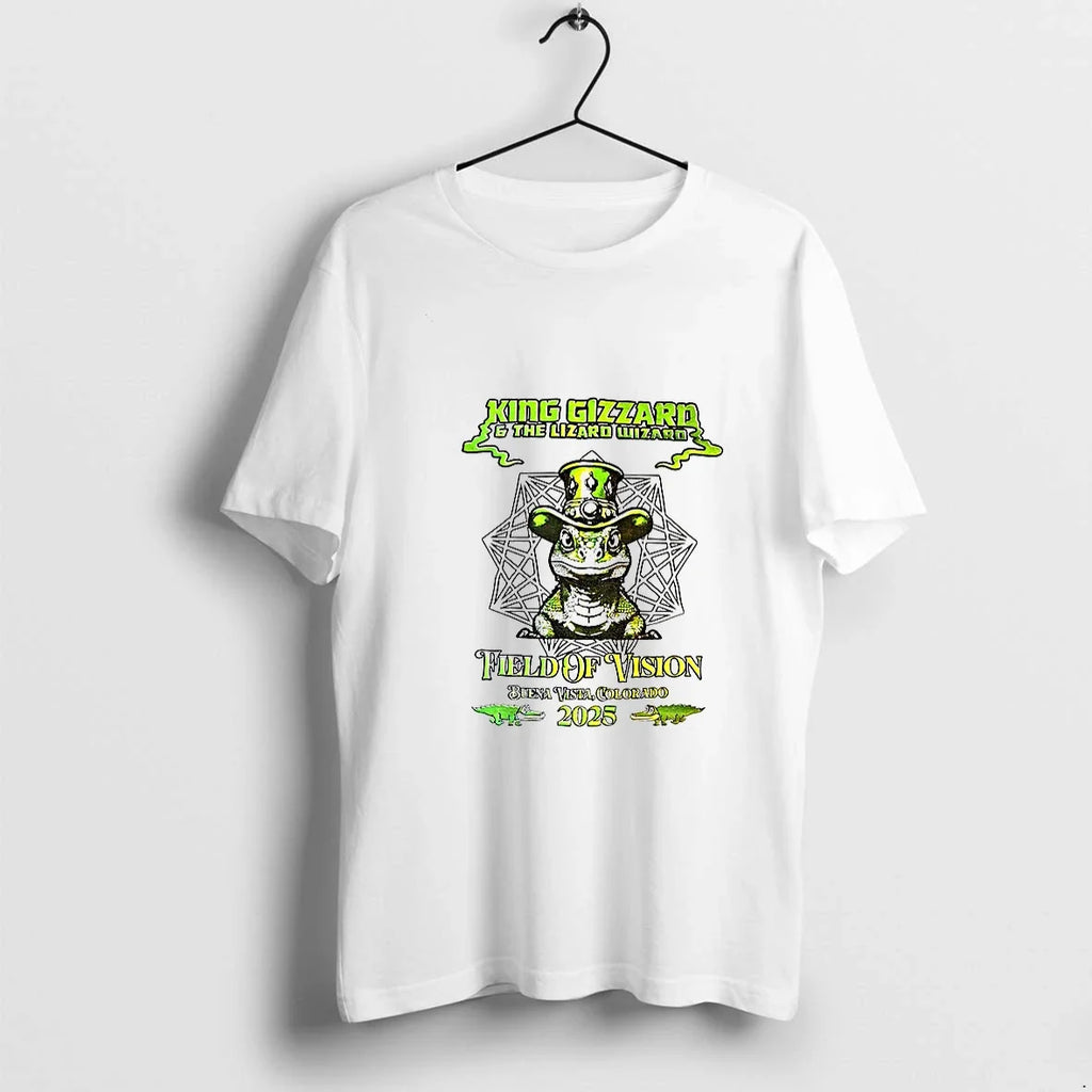 Gizzard And The Lizard Wizard Field Of Vision Meadow - Adult & Kids T-Shirts, Sweatshirts & Hoodies apparel design preview 1