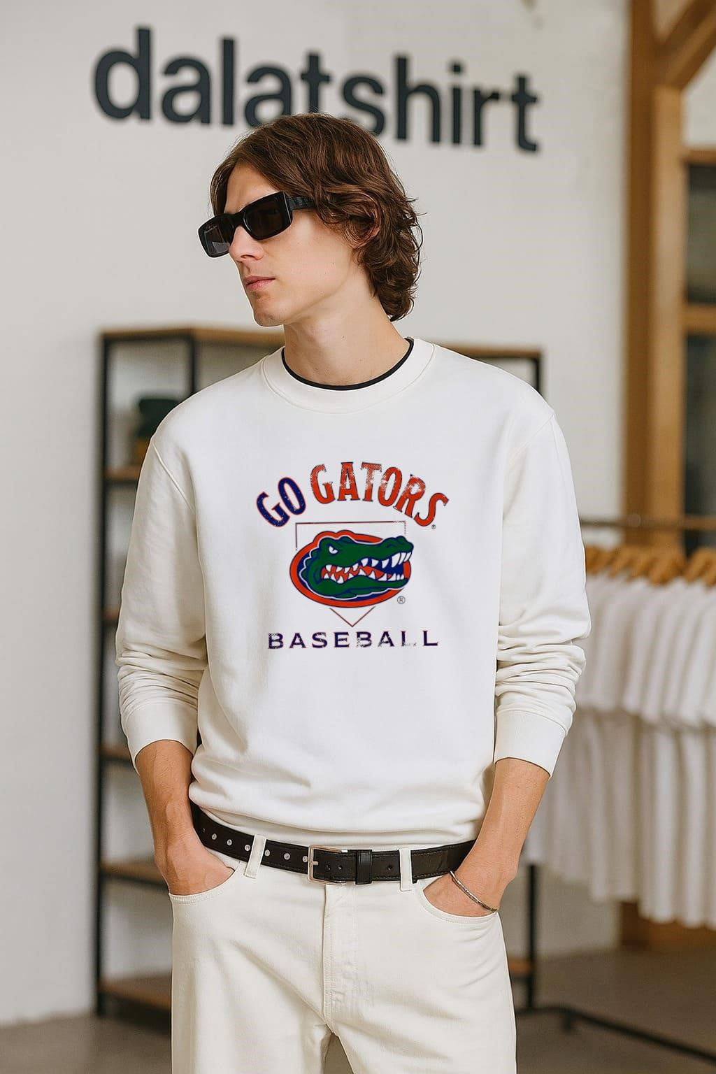 Go Gators Baseball Florida Logo - Adult & Kids T-Shirts, Sweatshirts & Hoodies apparel design preview 2