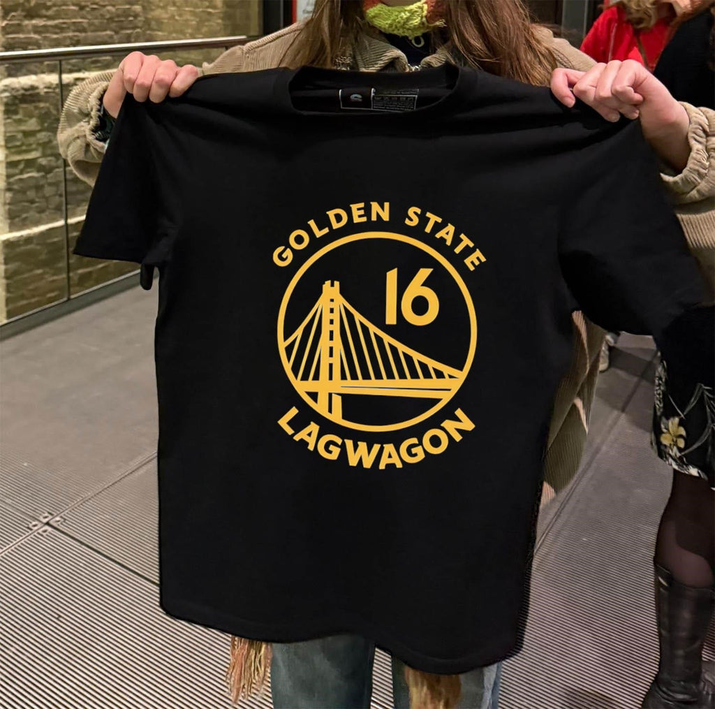 Golden State Lagwagon 16 Bridge Logo - Adult & Kids T-Shirts, Sweatshirts & Hoodies apparel design preview 2
