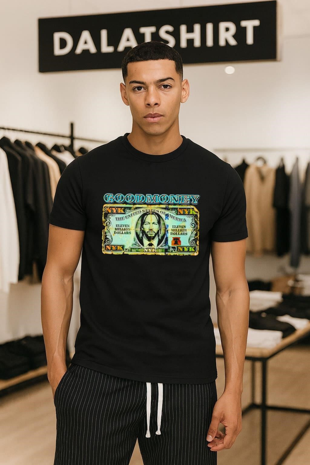 Good Money United States Of America Eleven Million - Adult & Kids T-Shirts, Sweatshirts & Hoodies apparel design preview 1