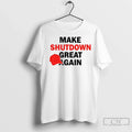Government Shutdown Maga Red Hat Make Great Again - Adult & Kids T-Shirts, Sweatshirts & Hoodies apparel design preview 1