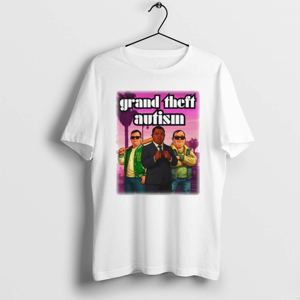 Grand Theft Autism Down Syndrome Gta - Adult & Kids T-Shirts, Sweatshirts & Hoodies apparel design preview 1