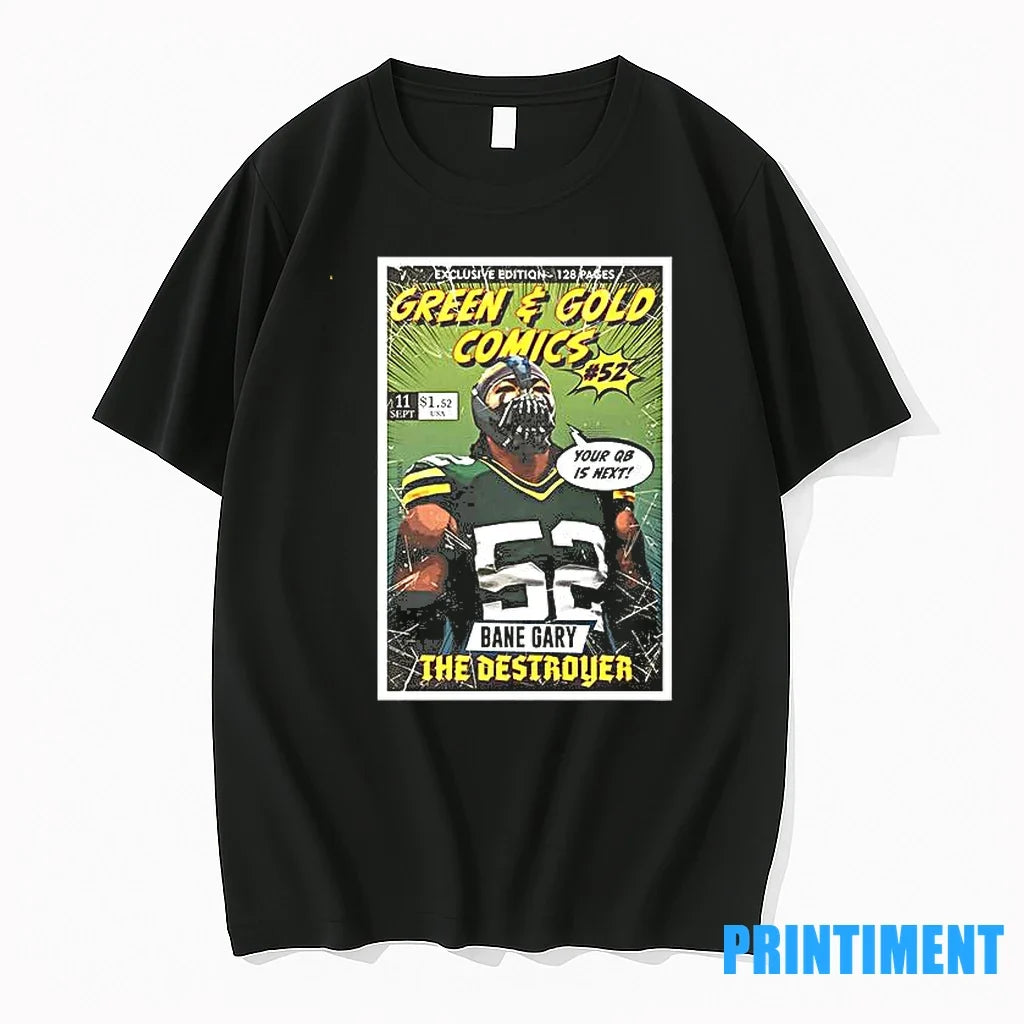 Green And Gold Comics Bane Gary The Destroyer Sweater - Adult & Kids T-Shirts, Sweatshirts & Hoodies apparel design preview 1