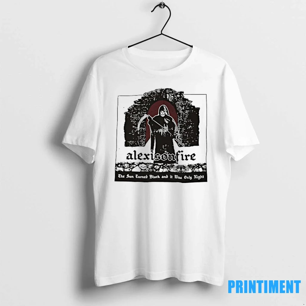Grim Reaper Alexisonfire The Sun Turned Black And It - Adult & Kids T-Shirts, Sweatshirts & Hoodies apparel design preview 1