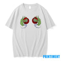 Grinch Boob Christmas Sweater - Adult & Kids T-Shirts, Sweatshirts & Hoodies apparel design preview 1