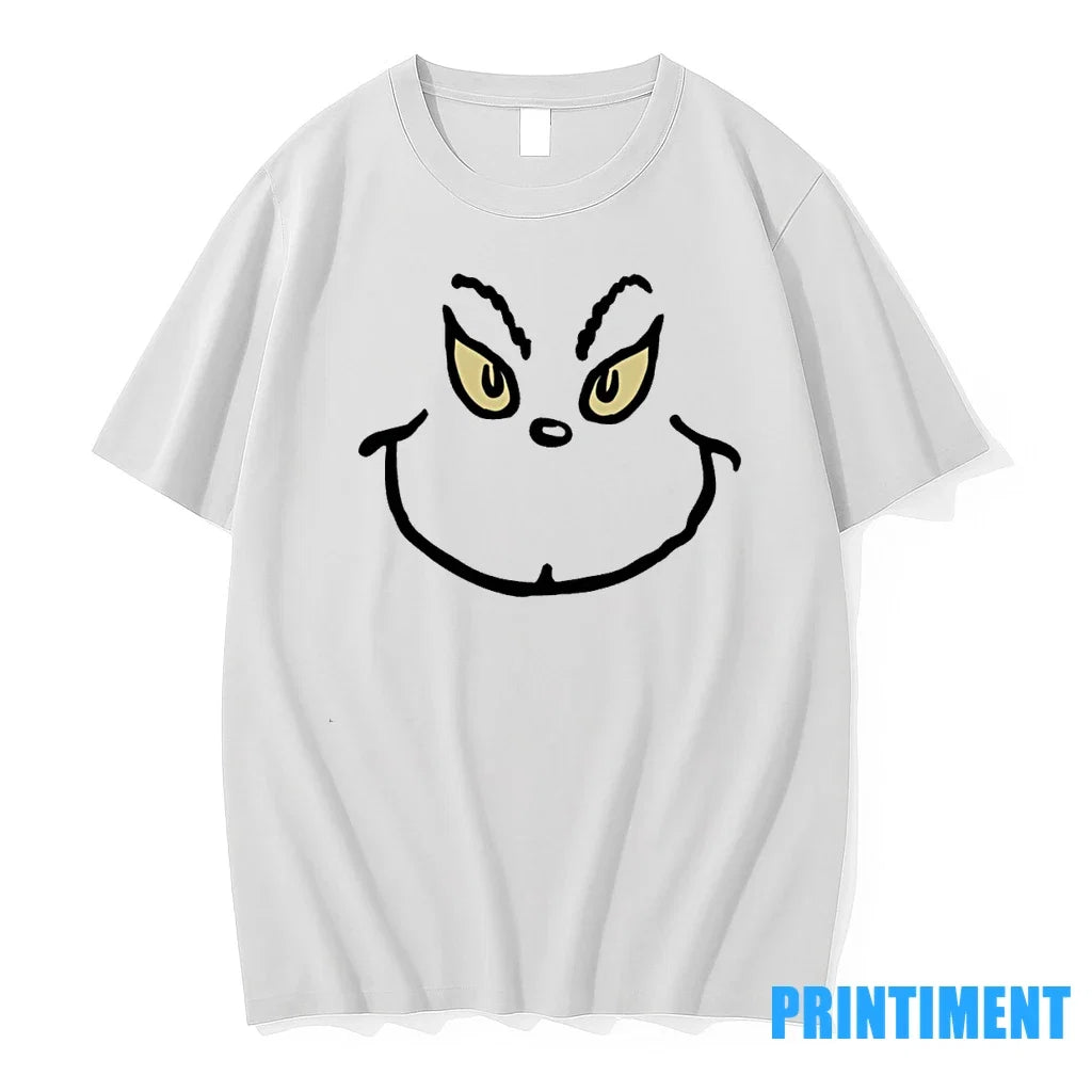 Grinch Grin Christmas Vintage Sweater - Adult & Kids T-Shirts, Sweatshirts & Hoodies apparel design preview 1