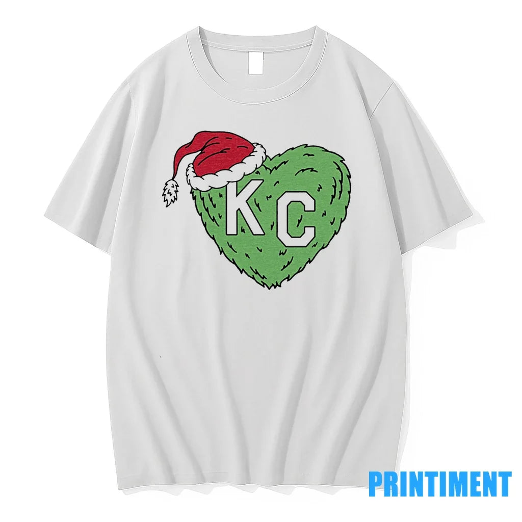 Grinch Kc Heart Christmas Sweater - Adult & Kids T-Shirts, Sweatshirts & Hoodies apparel design preview 1